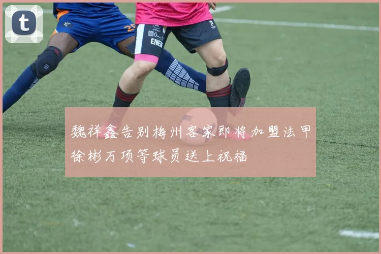 魏祥鑫告别梅州客家即将加盟法甲徐彬万项等球员送上祝福